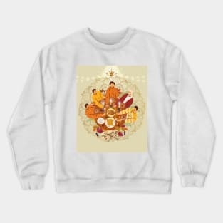 Thanksgiving dinner with Friends Crewneck Sweatshirt